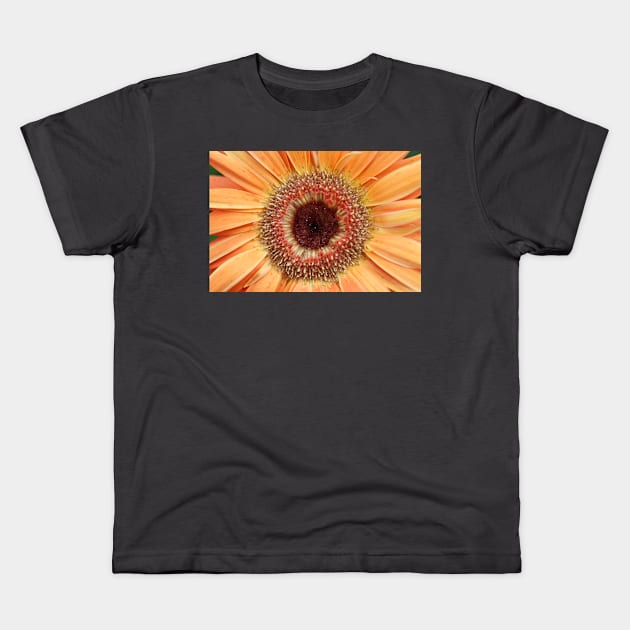 Gerbera in yellow-orange Kids T-Shirt by OVP Art&Design